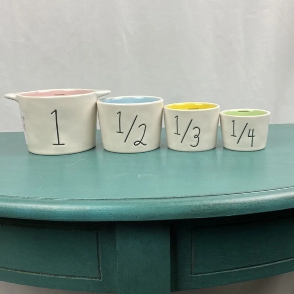 NWT‎ Rae dunn easter bunny measuring cups